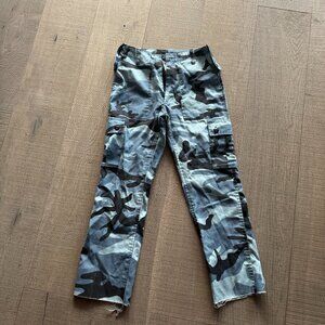 Blue Camo Pants